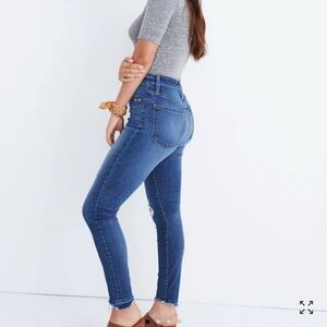 Madewell Dark Blue Skinny Jeans